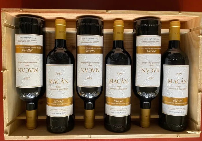 2009 Bodegas Benjamin de Rothschild & Vega Sicilia, Macán - Rioja DOCa - 6 Bottles (0.75L)