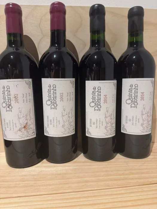 2002 (2x) & 2014 (2x) Luis Pato, Quinta do Ribeirinho - Bairrada - 4 Bottles (0.75L)