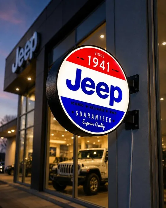 Sign - Jeep - “Jeep”