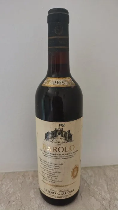 1968 Bruno Giacosa, Vigna Rionda di Serralunga d'Alba - Barolo - 1 Bottle (0.72L)