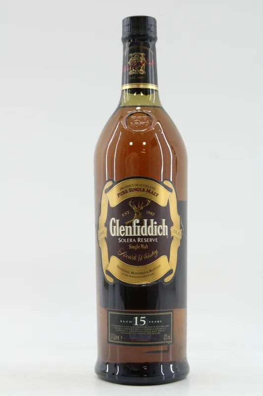 Glenfiddich – 15 Years Old - Solera Reserve - 1 Litre