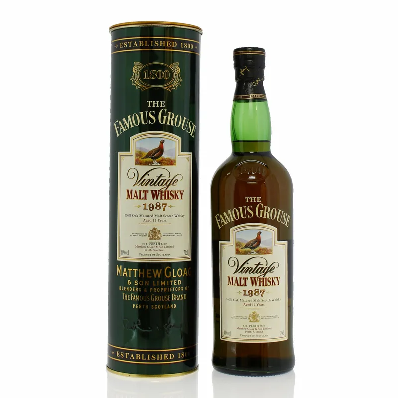 Famous Grouse – 1987 12 Year Old