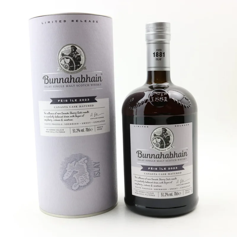 Bunnahabhain – Canasta Cask Feis Ile 2023 (70cl, 51.2%)