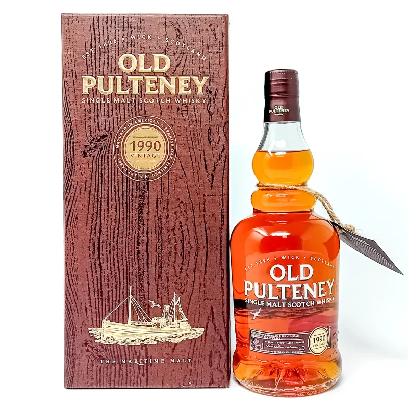 Old Pulteney – 1990 Vintage 26 Year Old Peated Cask Finish
