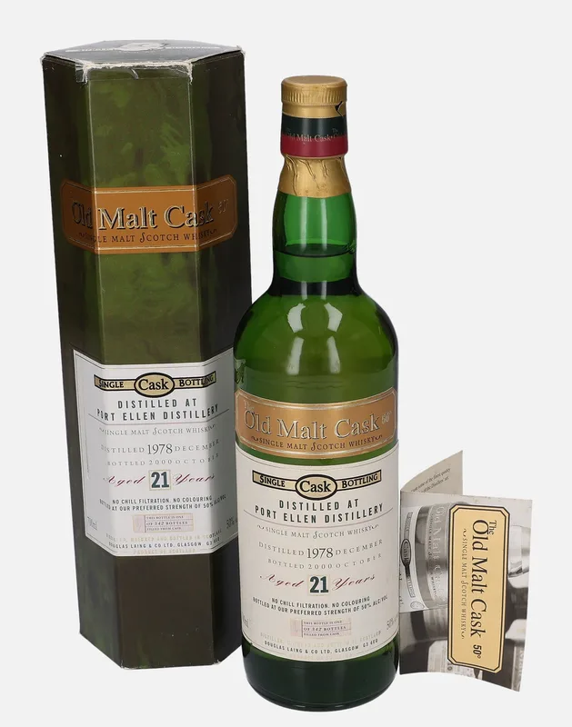 Port Ellen – 1978 21 Year Old Douglas Laing The Old Malt Cask (70cl, 50%)