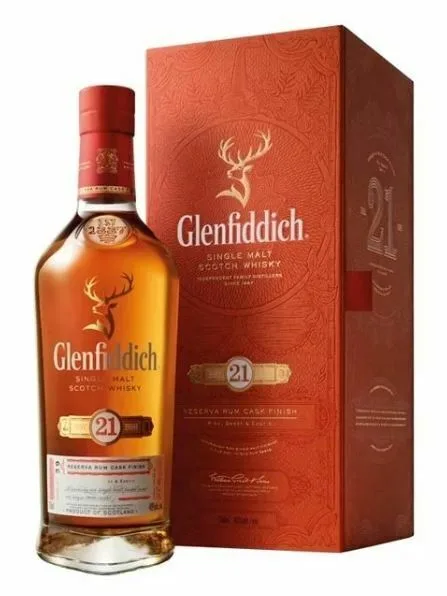 Glenfiddich – 21 Year Old Single Malt Whisky (70cl, 40%)