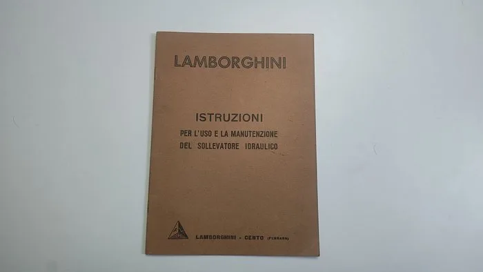 Book - Lamborghini - Trattori