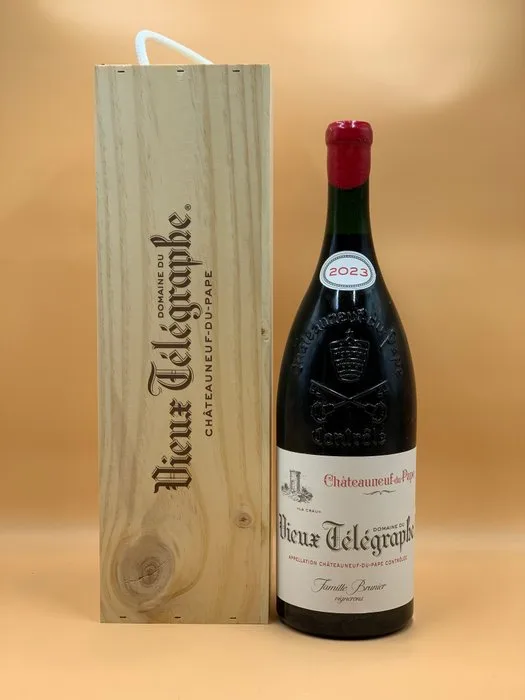 2023 Brunier "Domaine Du Vieux Télégraphe" - Châteauneuf-du-Pape - 1 Double Magnum/Jeroboam (3.0L)