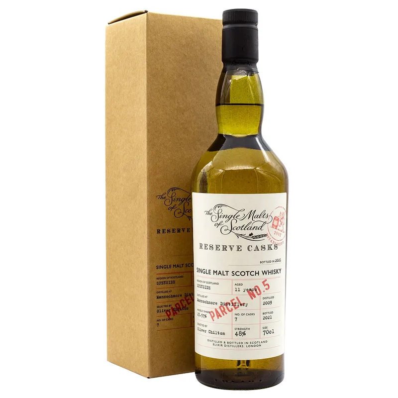 Single Malts of Scotland Reserve Casks Mannochmore 11 Year Old 2009/2021 (70cl, 48%)