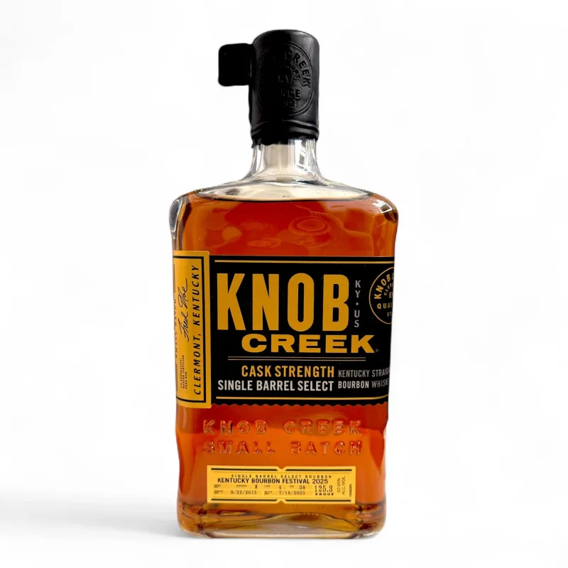 Knob Creek 9 Year Old 2015 Single Barrel Select Kentucky Bourbon Festival 2025 Exclusive Kentucky Straight Bourbon Whiskey (70cl, 62.6%)