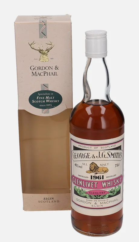 Glenlivet – 1961 Gordon & MacPhail Distillery Labels