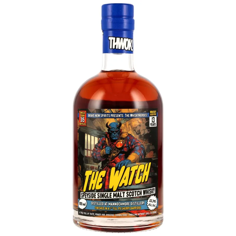 Mannochmore 13 Year Old Whisky Heroes The Watch - Brave New Spirits