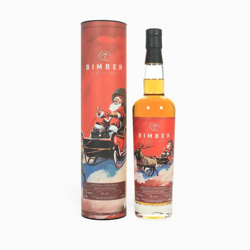 Bimber – Santa's Edition 2023 Ex-Cognac Cask Single Malt (70cl, 52.1%)