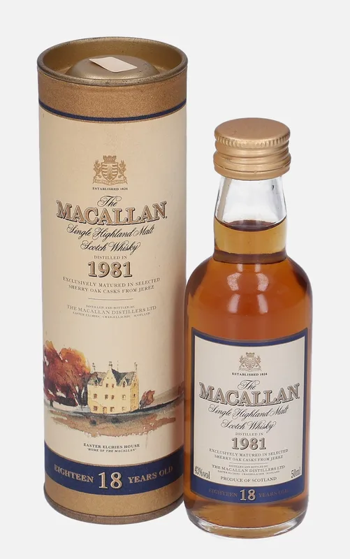 Macallan – 1981 18 Year Old