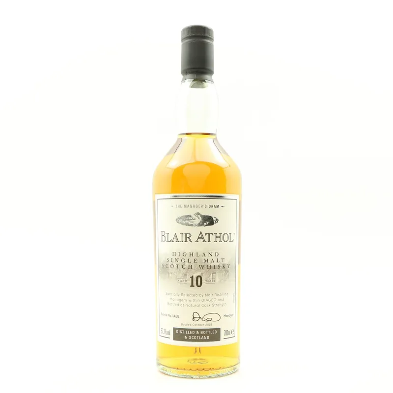 Manager’s Dram Blair Athol 10 Year Old (70cl, 57.1%)
