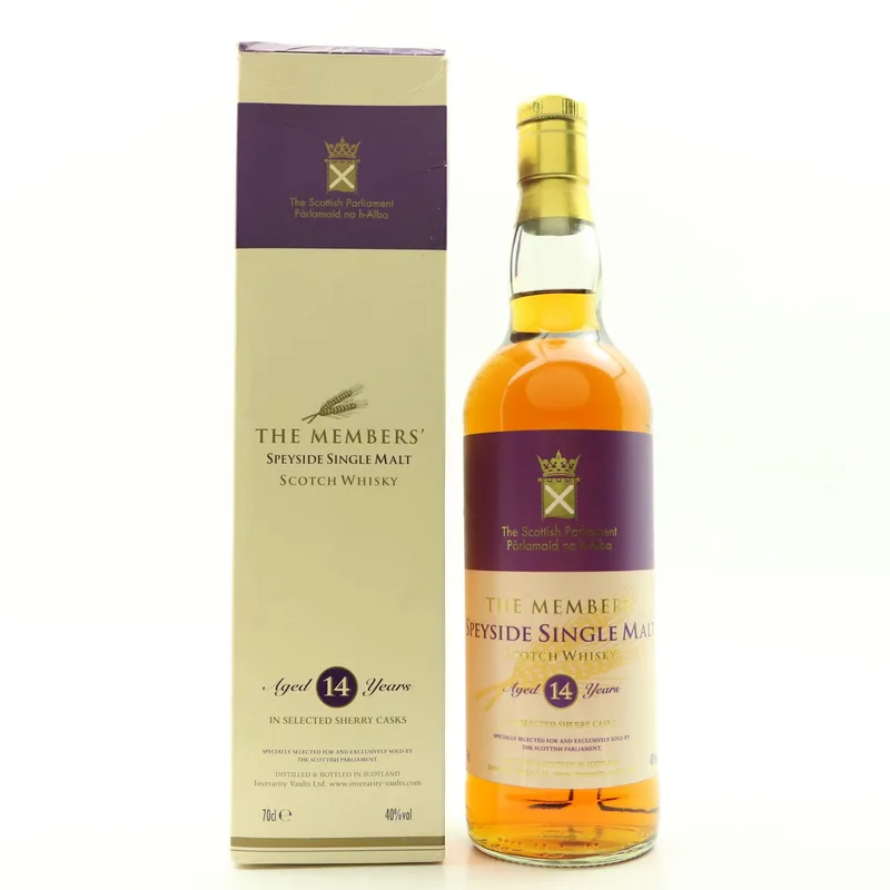 Scottish Parliament 14 Year Old The Members Malt (70cl, 40%)