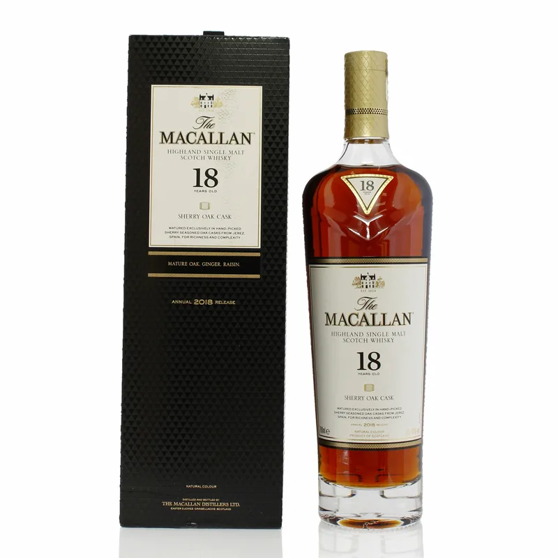 Macallan – 18 Year Old Sherry Oak 2018 Release