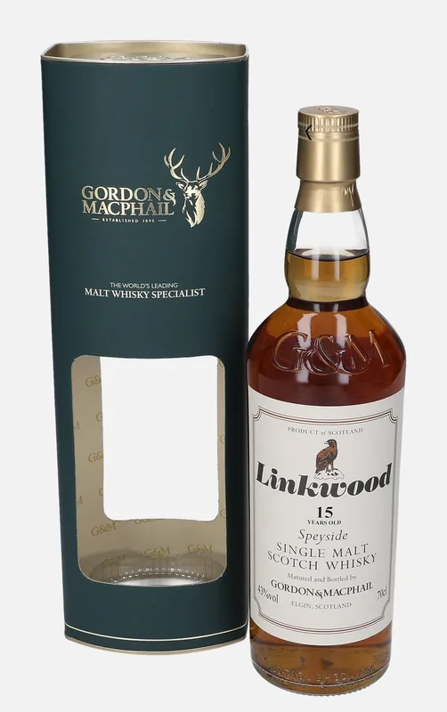 Linkwood – 15 Year Old Gordon & MacPhail Distillery Labels