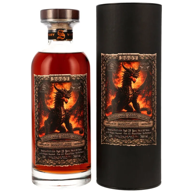 Mortlach – 19 Year Old 2007/2026 Signatory Vintage 1st Fill Bolgheri Cask #102