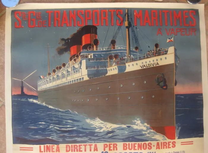 Anonymous - Ste gGle des Transports Maritimes à vapeur CGTM 1914 - 1910s
