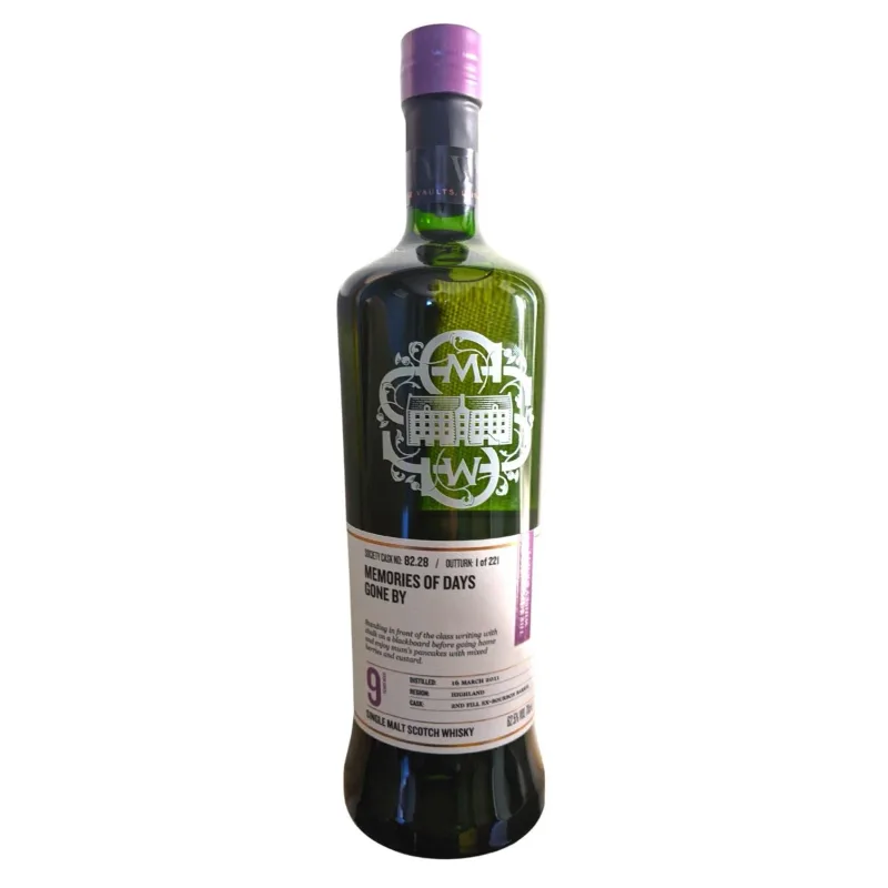 Glencadam – 9 Year Old 2011 SMWS 82.28 Memories of Days Gone By Single 2nd Fill Ex-Bourbon Cask (2020) (70cl, 62.5%)