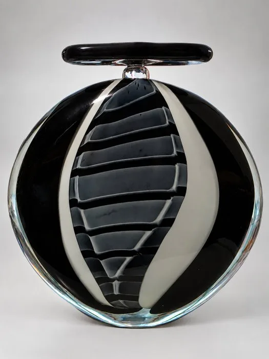 Marisa et Alain Bégou - Baluster vase - Glass - Regimantas Šulskis