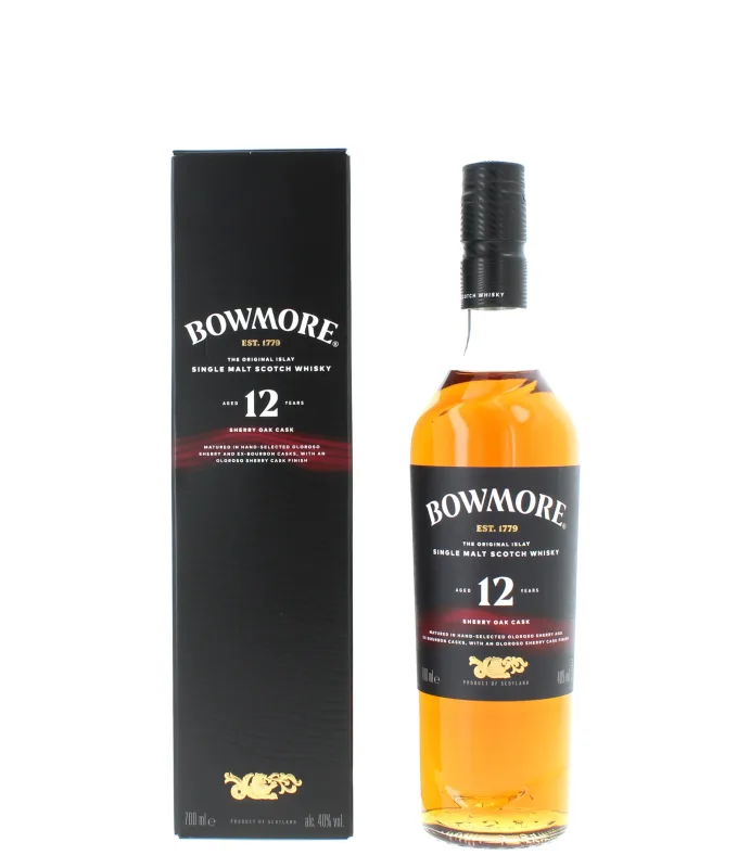Bowmore – 12 Year Old Sherry Oak Islay Single Malt Scotch Whisky