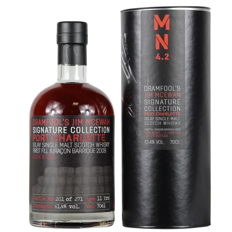 Port Charlotte – 2009 Jim McEwan Signature Collection 1st Fill Jurançon Barrique