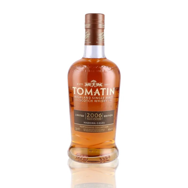 Tomatin – Madeira Finish 15 Years Old (46%)