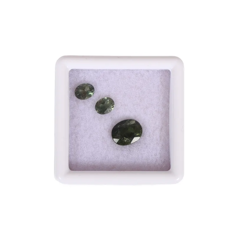 Three Loose Kornerupine Gemstones