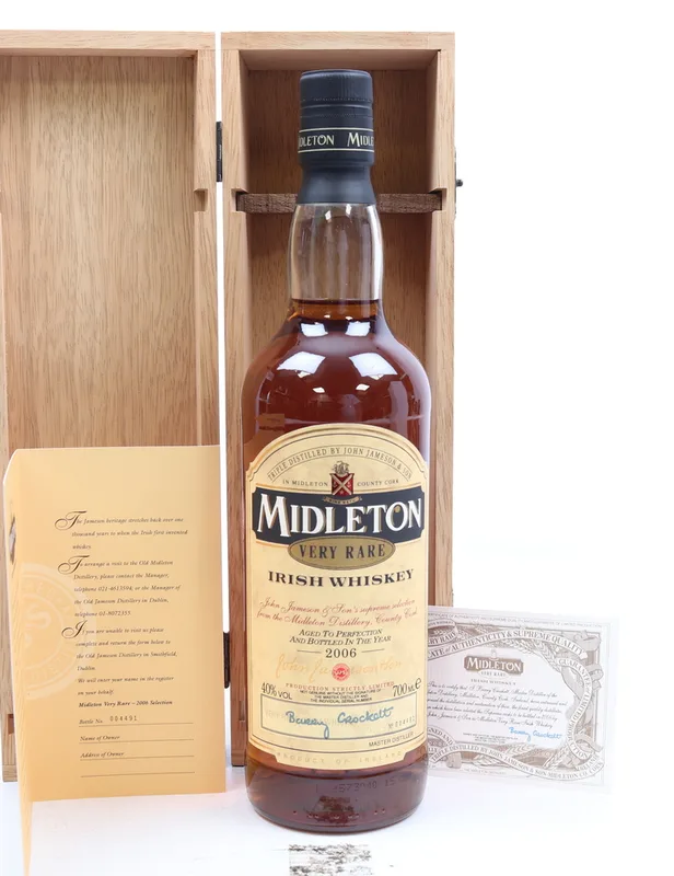 Midleton – Very Rare 2006 Bottle No. 004491