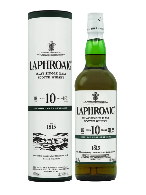 Laphroaig – 10 Year Old Cask Strength Batch 16 (70cl, 58.5%)