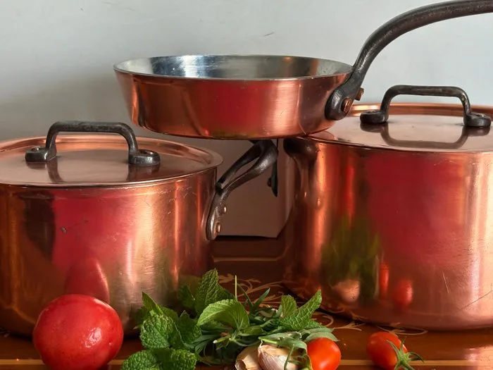 Pan (5) - FALK professional restaurant pans - Copper, Tin the inside