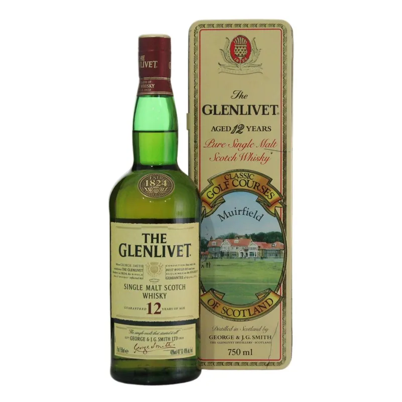 Glenlivet – 12 Year Old Muirfield Classic Golf Courses