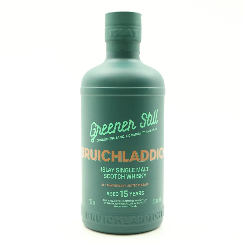 Bruichladdich – 15 Year Old Greener Still 25th Anniversary Bottling (70cl, 51.6%)