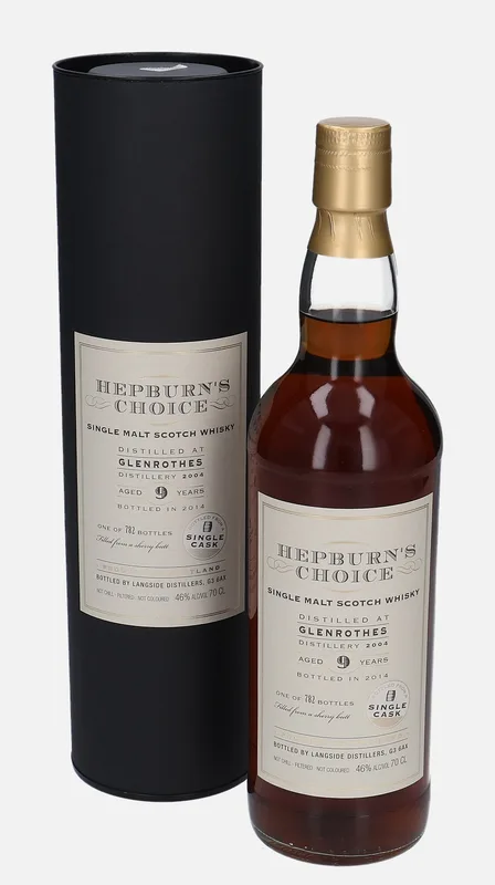 Glenrothes – 2004 9 Year Old Langside Distillers Hepburn's Choice