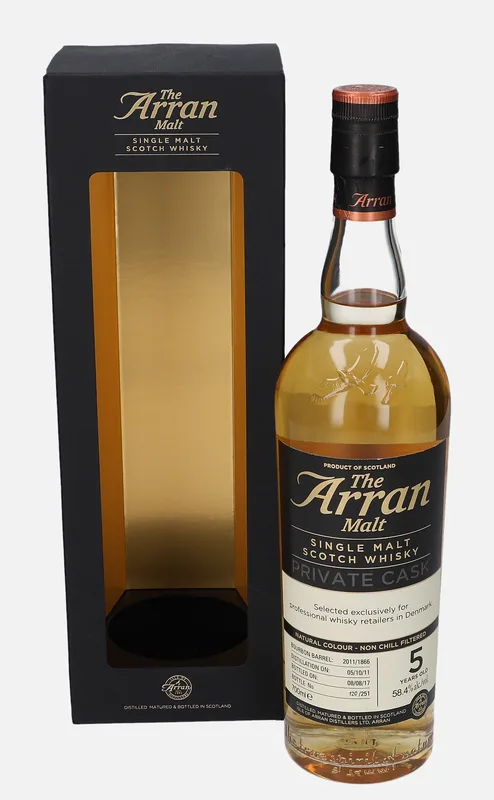 Arran – 2011 5 Year Old Private Cask