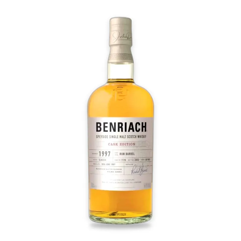 BenRiach – 25 Year Old 1997 Rum Barrel 7779 New Vibrations