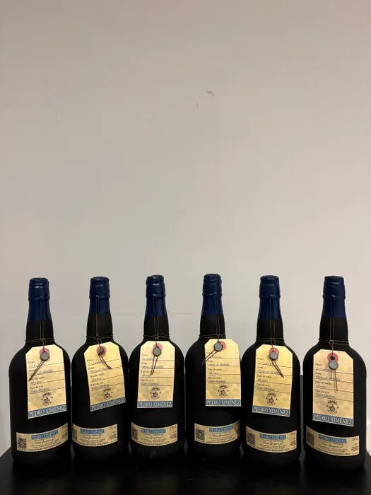 Perez Barquero, La Cañada Pedro Ximénez - Montilla-Moriles Pedro Ximenez, Solera - 6 Bottles (0.75L)