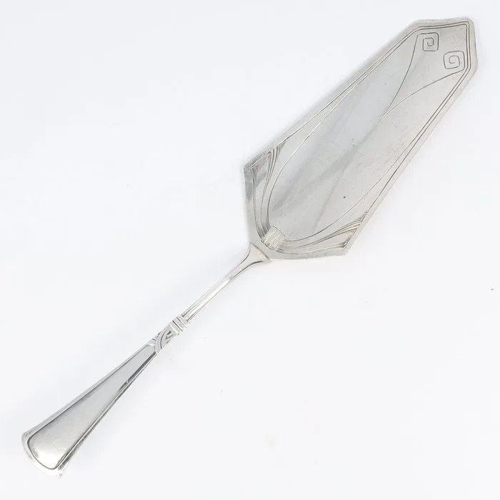 Lutz & Weiß - Jugendstil - Cake server -.800 silver - 1900-1910