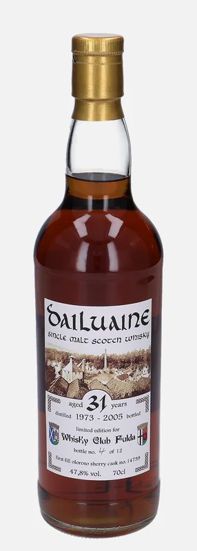 Dailuaine – 1973 31 Year Old William Maxwell Shieldaig Collection