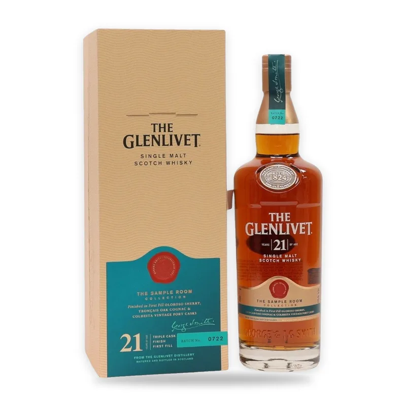 Glenlivet – 21 Year Old - Triple Cask Finish - The Sample Room Collection (75cl)