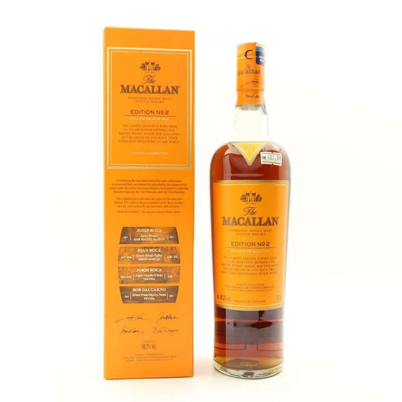 Macallan – Edition No2 (70cl, 48.2%)