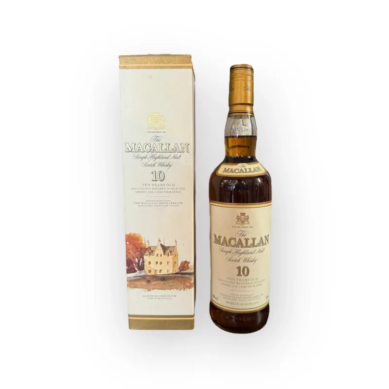Macallan – 10 Year Old Exclusively Matured in Sherry Oak Casks Early 2000s