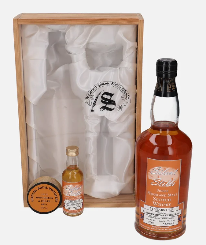 Glenury Royal – 1973 24 Year Old Signatory Vintage Scotch Whisky Co. Silent Stills
