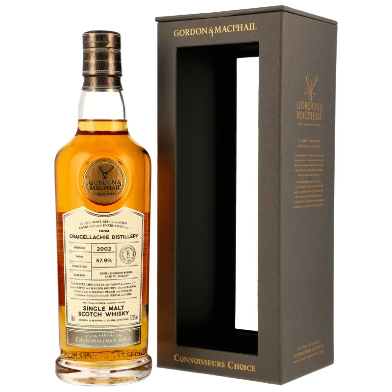 Craigellachie – 21 Year Old 2002/2024 Gordon & MacPhail Connoisseurs Choice