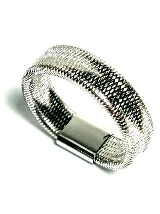 Ring - 18 kt. White gold