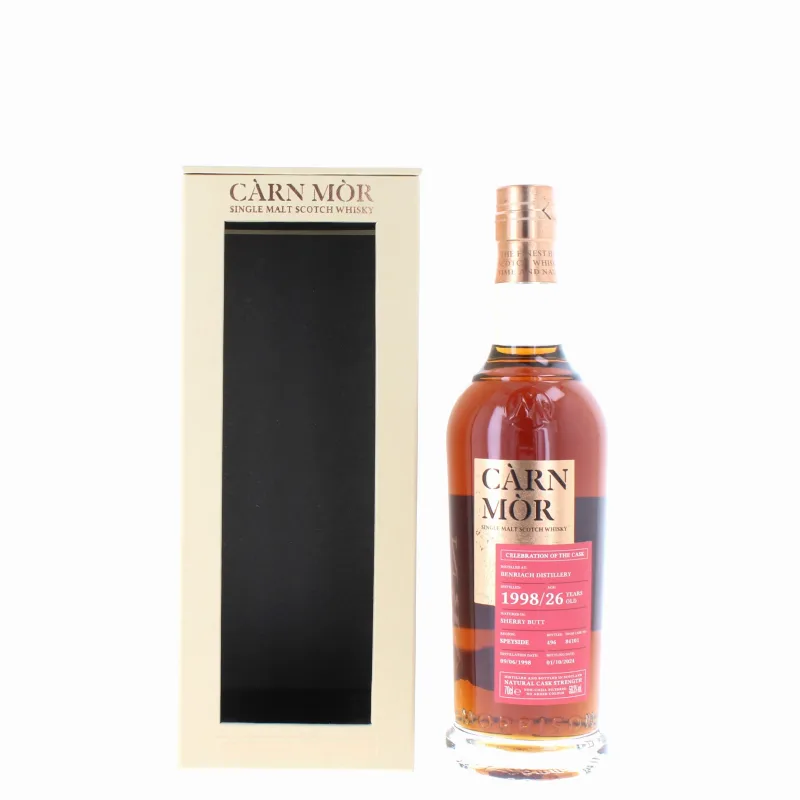 Carn Mor Benriach 26 Year Old 1998 Single Malt