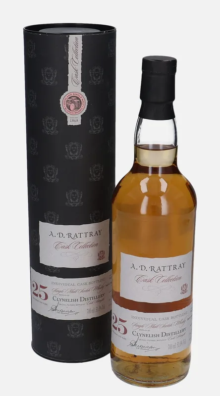 Clynelish – 1982 25 Year Old A. D. Rattray Cask Collection