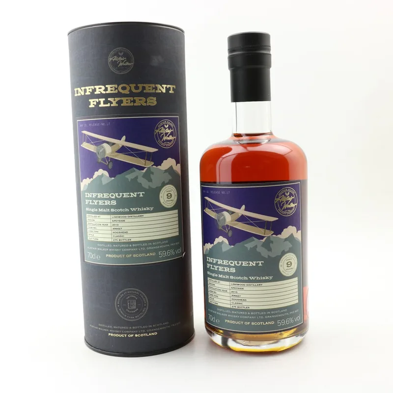 Linkwood – 2010 9 Year Old Infrequent Flyers (70cl, 59.6%)